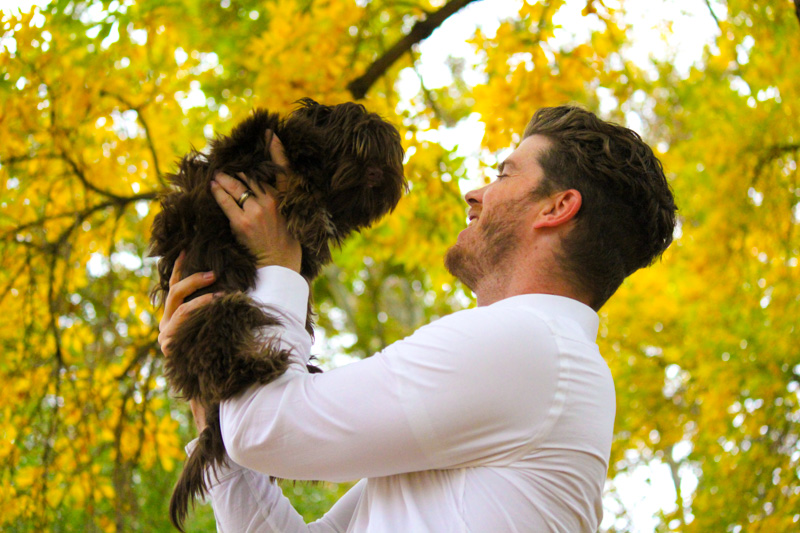 Angela and her husband James of Angie's Havanese Puppies California